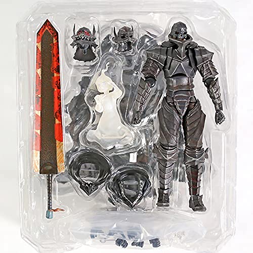 Amazon.com: QUUUY Berserk Figma 410 Guts Figura Berserker Armor