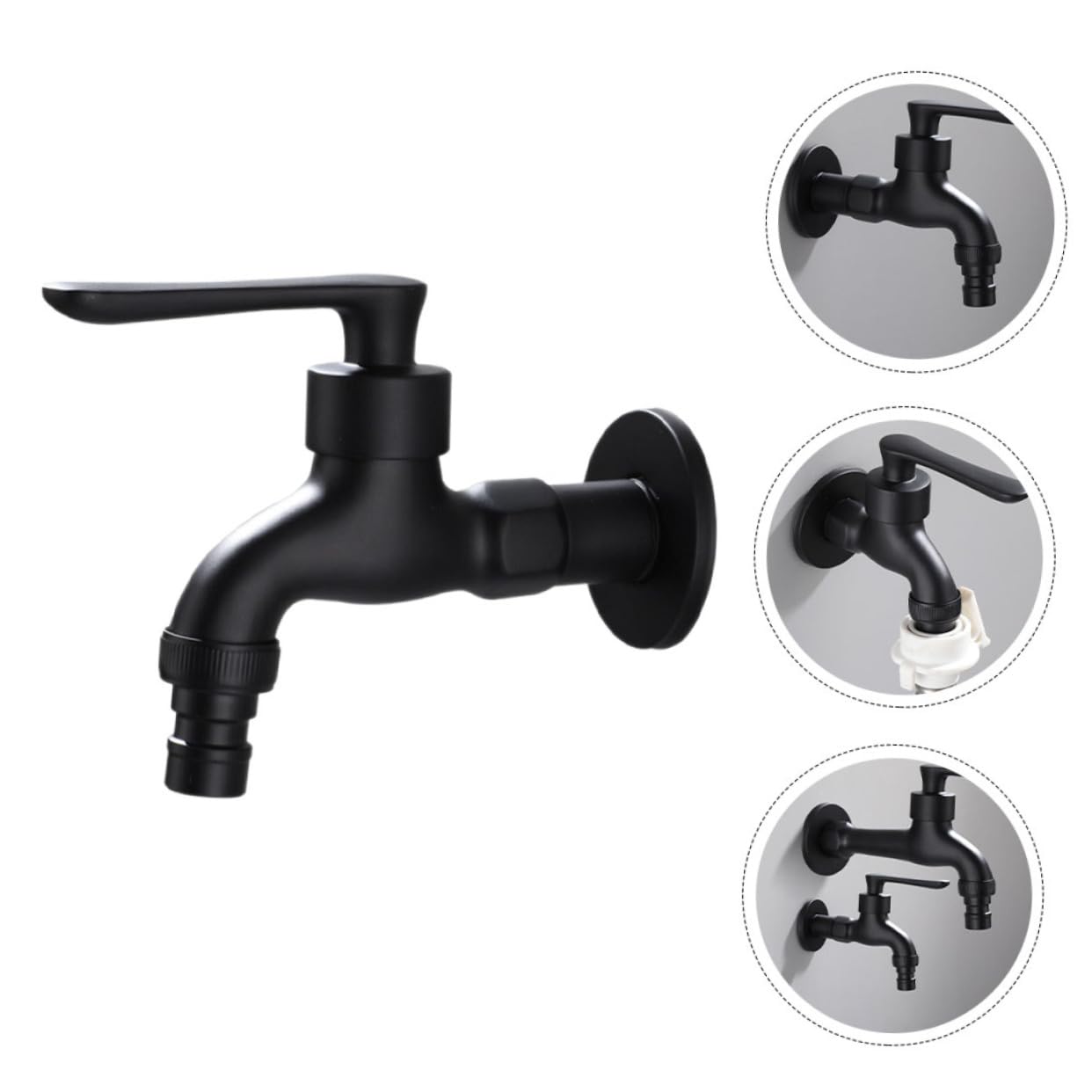 Homoyoyo 3pièces De Lavage Vintage Mural à Eau Froide Pour Machine à Laver Pouce Accessoire Pratique Pour Cuisine Et Salle De Bains
