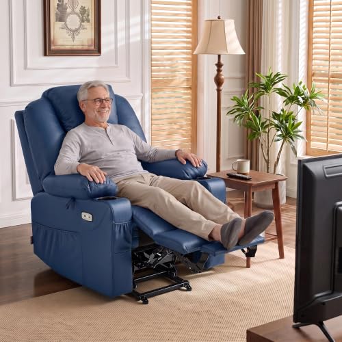 Image of MCombo Power Lift Recliner Chair for Elderly, Heat and Massage 7040(Medium)