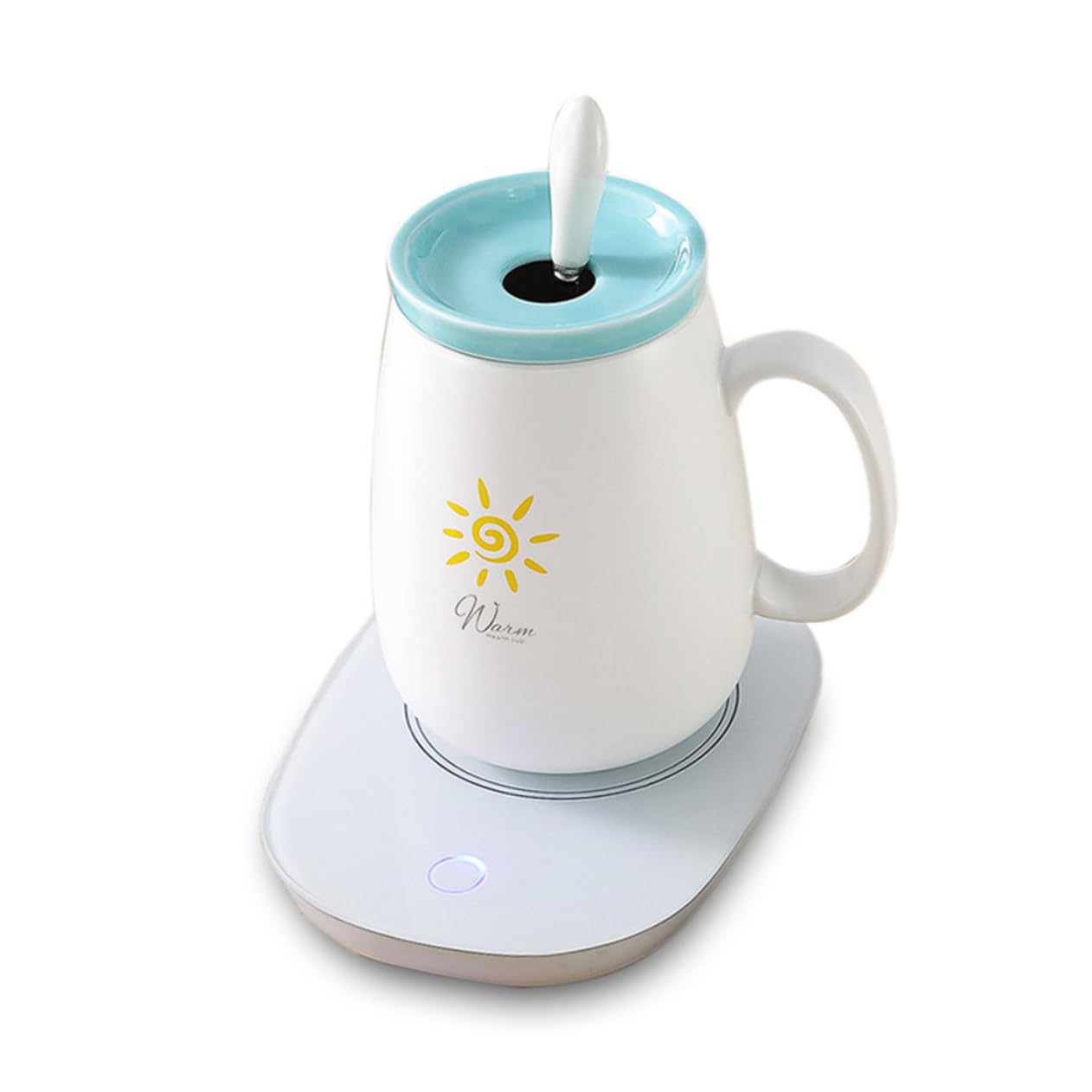 BRIGHTFUFU Operated Coaster Warmer Milk Warmer Warming Tray Electric Heating Pad Coaster Heater