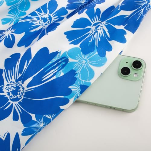 Image of GRACE KARIN Womens Summer Floral Maxi Dresses 2026 Long Flowy Boho Dress Beach Vacation Sundresses Casual Clothes with Pocket