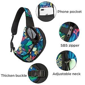 Pet Dog Sling Carrier Breathable Mesh Sling Bag Safe Hands Free Adjustable Dog Satchel for Small Dogs Cats to Outdoor Travel Pet Dog Sling Carrier Breathable Mesh Sling Bag Safe Hands Free Adjustable Dog Satchel for Small Dogs Cats to Outdoor Travel