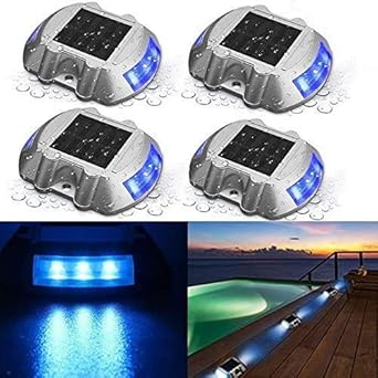 Blue driveway lights Clearance