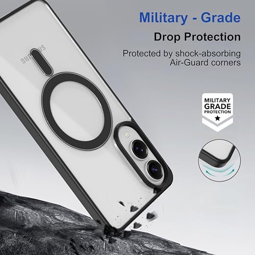 Image of Zapcase Back Case Cover for Samsung Galaxy S25 Edge | Compatible for Samsung Galaxy S25 Edge Back Cover | Scratch-Resistant | Black