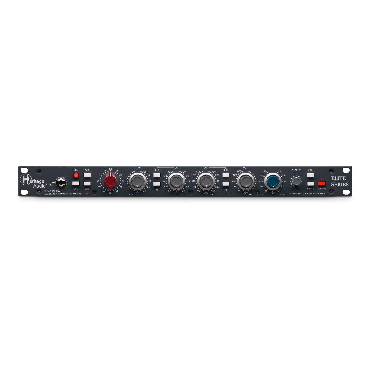 Amazon.com: Heritage Audio HA81A Microphone Preamp & EQ : Musical