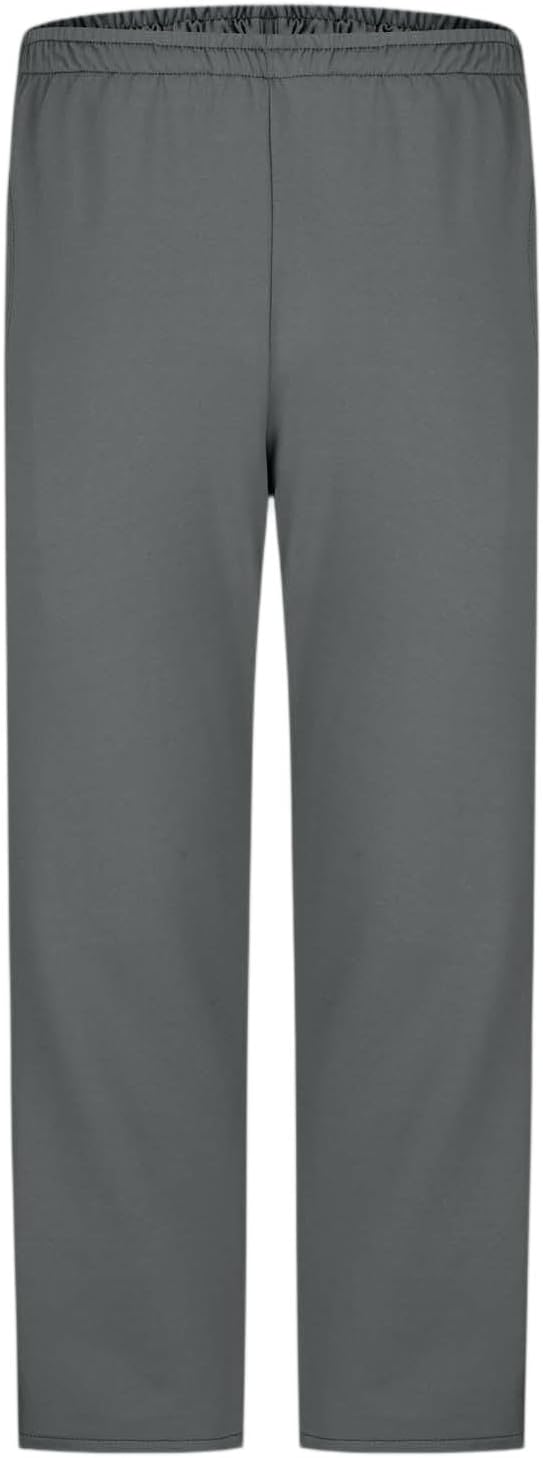 DuDubaby Mens Tear Away Basketball Pants 2 Side Zippers Snap Off Full Open Down Sweatpants Leg Post Surgery Pant with Pockets