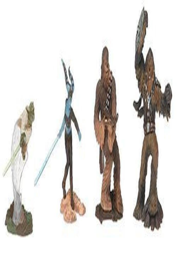 Amazon.com: Star Wars Unleashed Battle 4 Pack Yoda, Captain