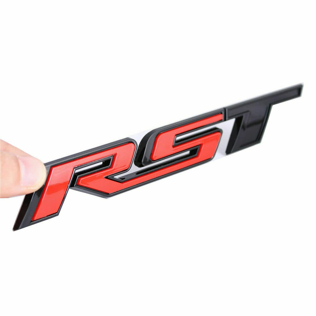 1Pc RST Emblem Letter 3D Badge Replacement for Silverado Tahoe Suburban Side Door Tailgate