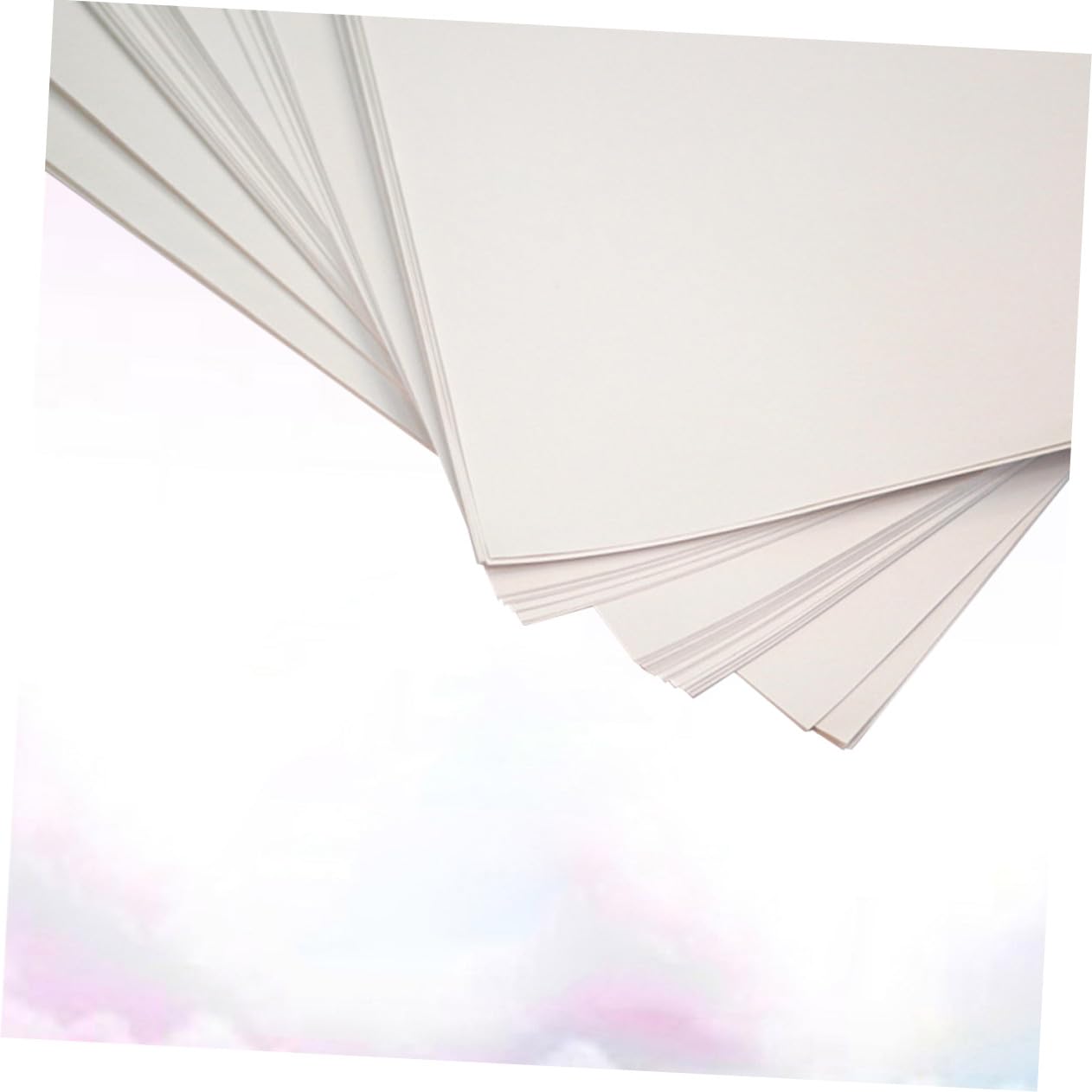 Angoily 80 Blatt Standard Skizzenpapier Säurefrei Ph neutral Glattes Zeichenpapier für Künstler Malen mit Aquarell und Umweltfreundlich Weiß für Schule und Studio