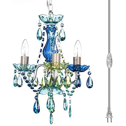 Gypsy Color Plug-In Swag Chandelier Cover