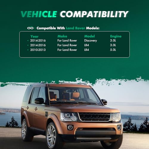 Image of SCITOO Set of 4PCS Universal mud Flaps for 2014-2016 for Land Rover Discovery,2010-2016 for Land Rover LR4 Front & Rear mud Flaps Splash Guard Set