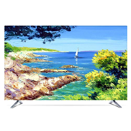 NAKAN Copertura TV Antipolvere Protezione Universale da 20'-80' per Schermi Piatti Curvi Copri...