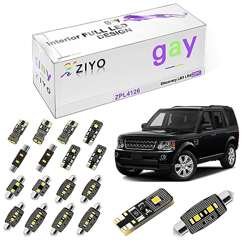 Kit de Luz Interior LED para Land Rover LR3 LR4 Discovery miniatura 1