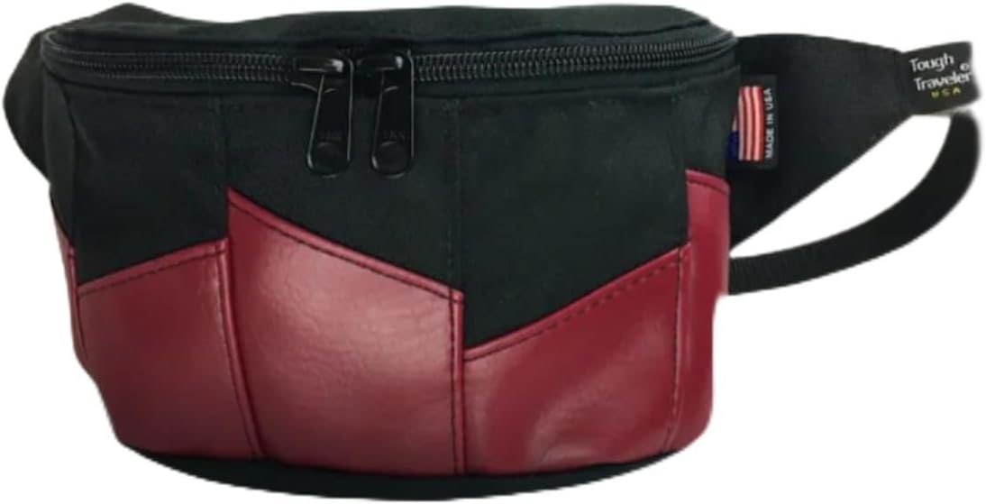 Tough Traveler | Made in USA | DECO Sling/Waist Pack White Sparkle