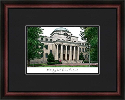 Campus Images NCAA South Carolina Fighting Gamecocks University Academic Framed Lithograph