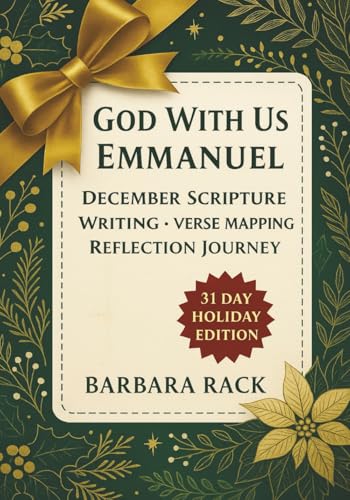 God With Us - Emmanuel: December Scripture Writing · Verse Mapping · Reflection Journey
