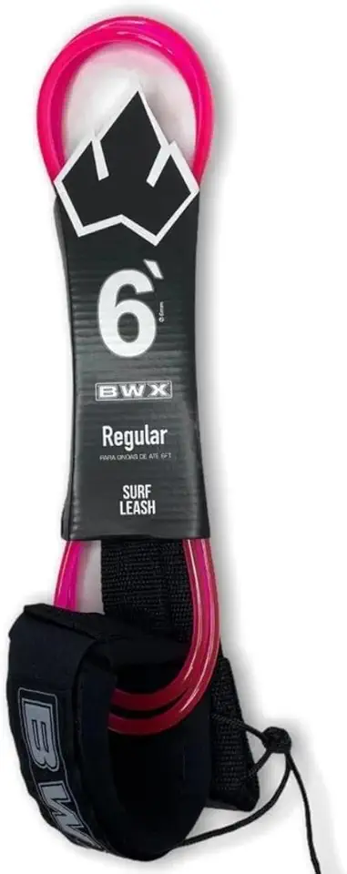 Leash de Surf Banana Wax Economy Regular 6’ x 6 mm – Leve, Resistente e Confortável para Shortboard e Fish