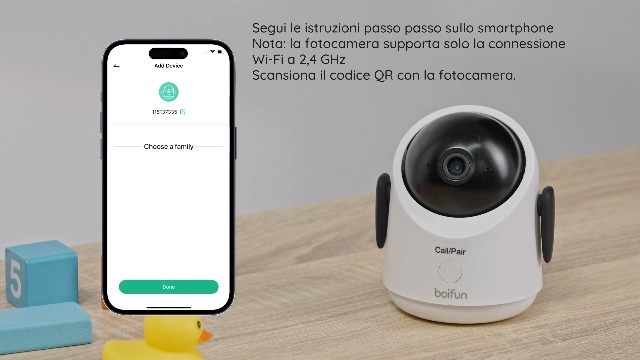 Baby Monitor Boifun Con Video 4.3" - Doppia Telecamera, Visione Notturna, App Mobile, Rilevamento Suono/Movimento - Foto 5