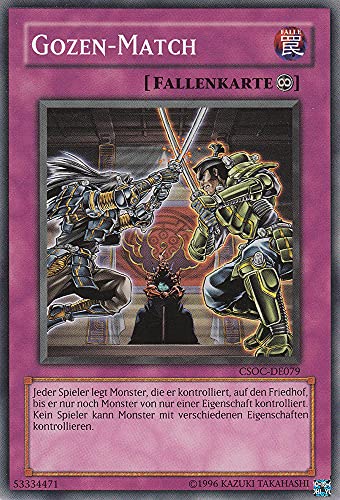 CSOC-DE079 - Gozen-Match - Common - Deutsch - Crossroads of Chaos - mit LMS Trading Fieldcenter-Karte Yugioh