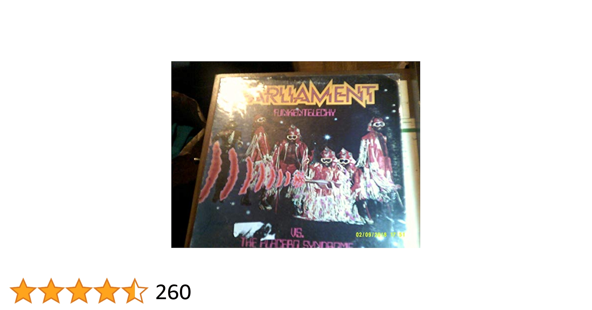 Parliament Funkentelechy Vs〜 US LP Amazon.com: funkentelechy vs. the placebo syndrome LP: CDs