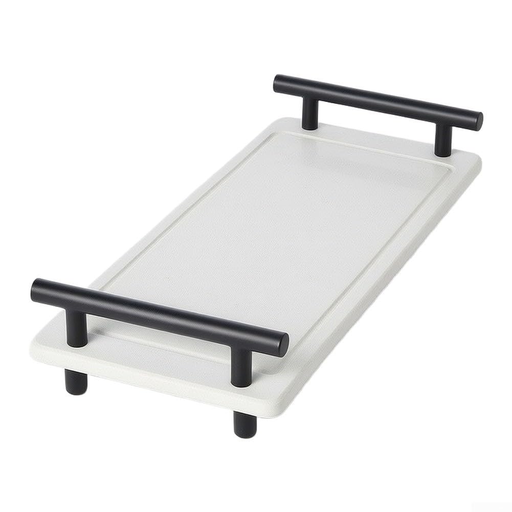 para Estante Vanity Diatomita con Metal Antioxidante para Estante(Silvery)