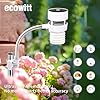 ECOWITT Estación meteorológica Wi-Fi 7 en 1 con anemómetro ultrasónico con gran pantalla a color, sensor de lluvia para jardín doméstico HP2553 #2