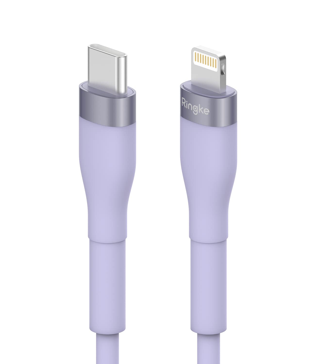 Ringke Fast Charging Pastel Cable USB Type-C to Lightning - Purple (2m) (B0BHD9CRVR) Amazon Price History, Amazon Price Tracker
