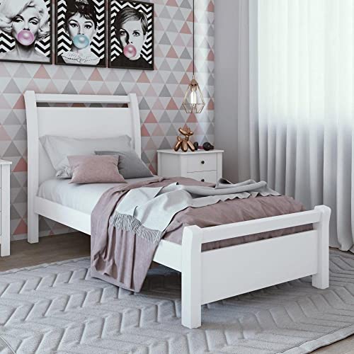 Cama Solteiro Reali Plus Móveis Lopas Branco
