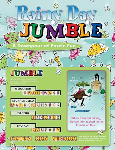 Rainy Day Jumble®: A Downpour of Puzzle Fun (Jumbles®) image 2
