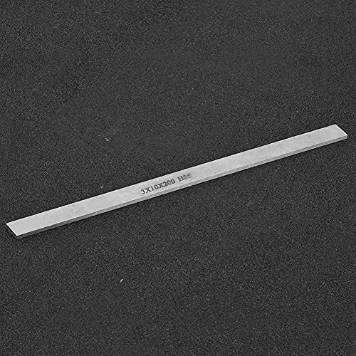 HSS-Drehstahl-Stab Weißer Stahlstreifen Quadratisch Drehwerkzeug-Rohlinge Rechteckig Fly-Cutter-Mill-Rohling(3 * 10 * 200mm)