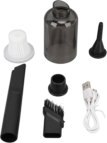 Miniatura 6 de TOPINCN Aspiradora de automóvil, mini aspiradora de mano inalámbrica para automóvil, 2400 mAh, aspiradora portátil recargable, aspiradora de mano de