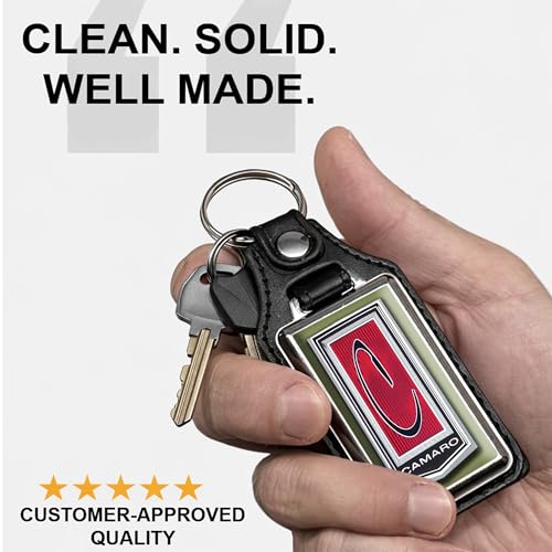 Image of Brotherhood Car Key Chain for Camaro - Classic Models Keychain for Men and Women Gift Key Ring - Cotton Green - 2nd Gen 71-73