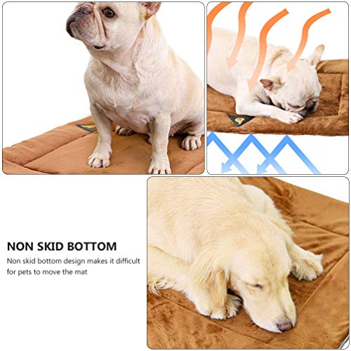 UKCOCO Tapete Aquecedor de Animais de Estimação para Cães Gato Tapete de Aquecimento Elétrico à Prov