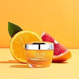 Olay Regenerist Vitamin C + Peptide 24 Face Moisturizer, 1.7 Ounce (2 Count)