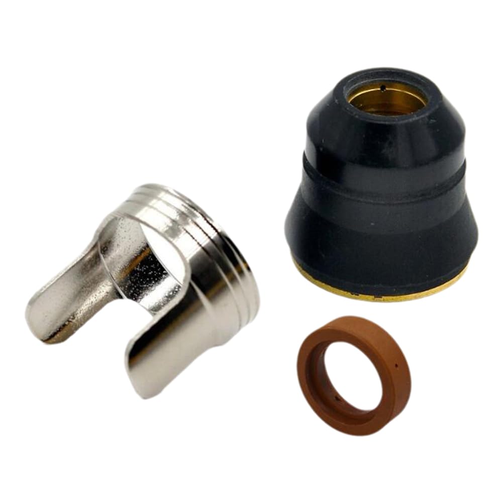 Vjsujehgy 1set Tip Kit for Harbor Freight Titanium Plasma 45 TI-PC45-45 56255 56811/65 Torch TI-PC65-65 58895