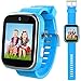 Kinder Smartwatch, Uhr Dual Kameras Armbanduhren für Jungen, Kleinkind Uhr Weihnachten Geburtstag Geschenk für 3-12 Jahre alte Kinder - Blau