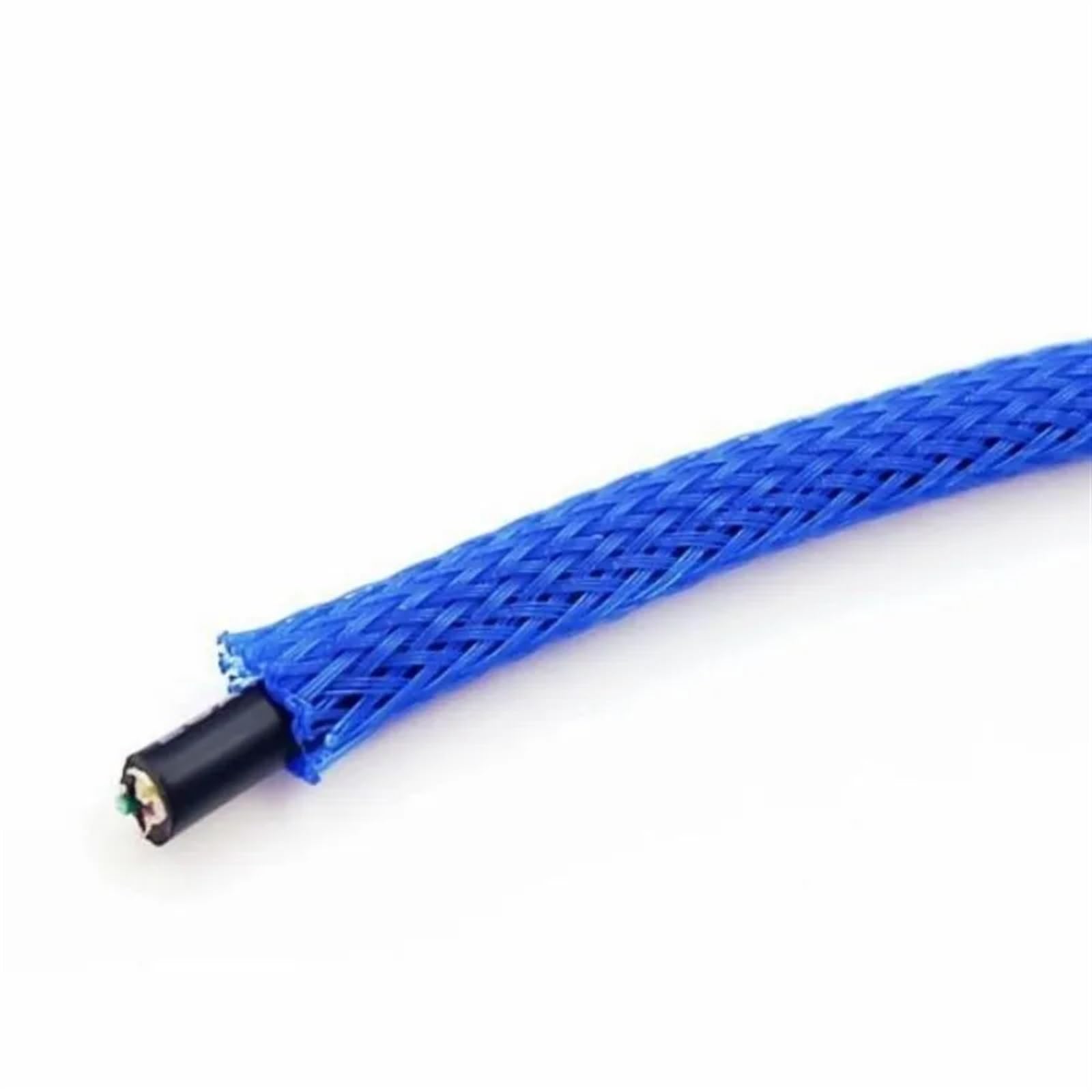 Guaina Cavi 3.0MM 4MM 6MM 8MM 10MM 12MM 16MM Maniche piatte intrecciate espandibili for cavi in ​​pelle di serpente(Purple,10MM,20 Meters)