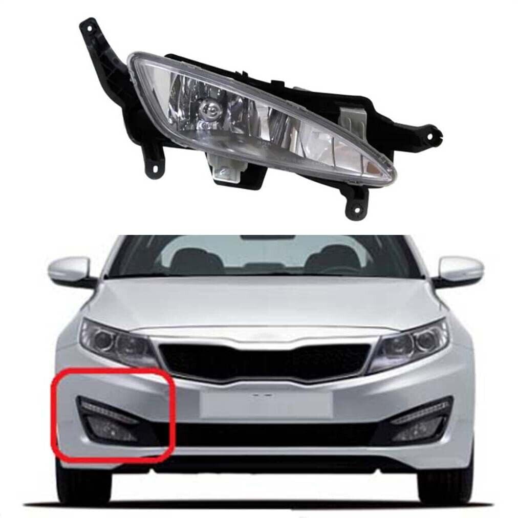 Fits for Kia Optima K5 2011-2013 Right Side Front Bumper Fog Light Driving Lamps