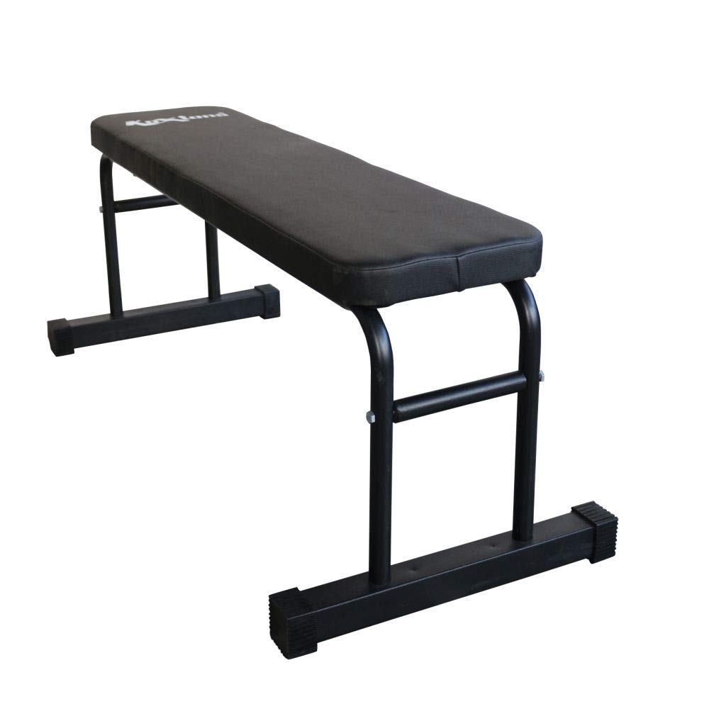Koxtons Heavy Duty Flat Weight Bench- Up to 320 kg Capacity Utility Exercise Bench for Weight Strength Training, Sit Up Abs Fitness Bench for Full Body Workout of Home Gym, Black-image-27