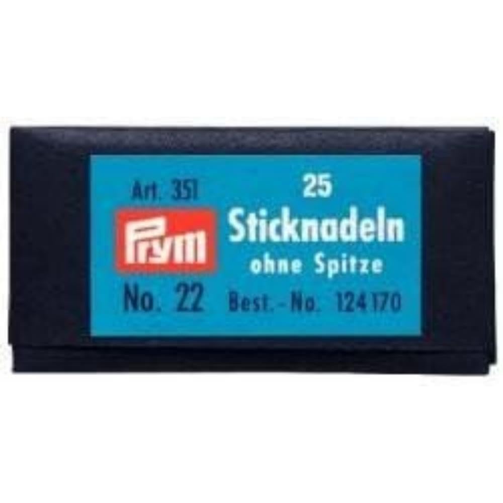 Prym - Prym Embroidery Blunt Tip No.22 (0.90 x 40mm) Needles - 1 Unit