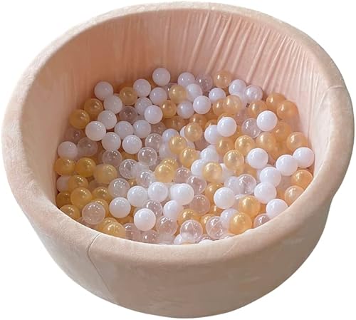 Miniatura 8 de Wonder Space Piscina redonda de lujo para niños, hecha a mano de primera calidad, suave para interiores y exteriores, guardería para bebés, juguete