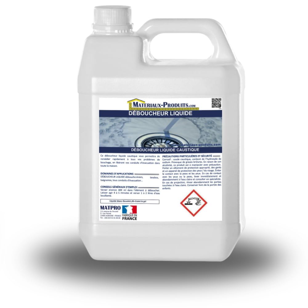 MATPRO Déboucheur Liquide 220 L Incolore