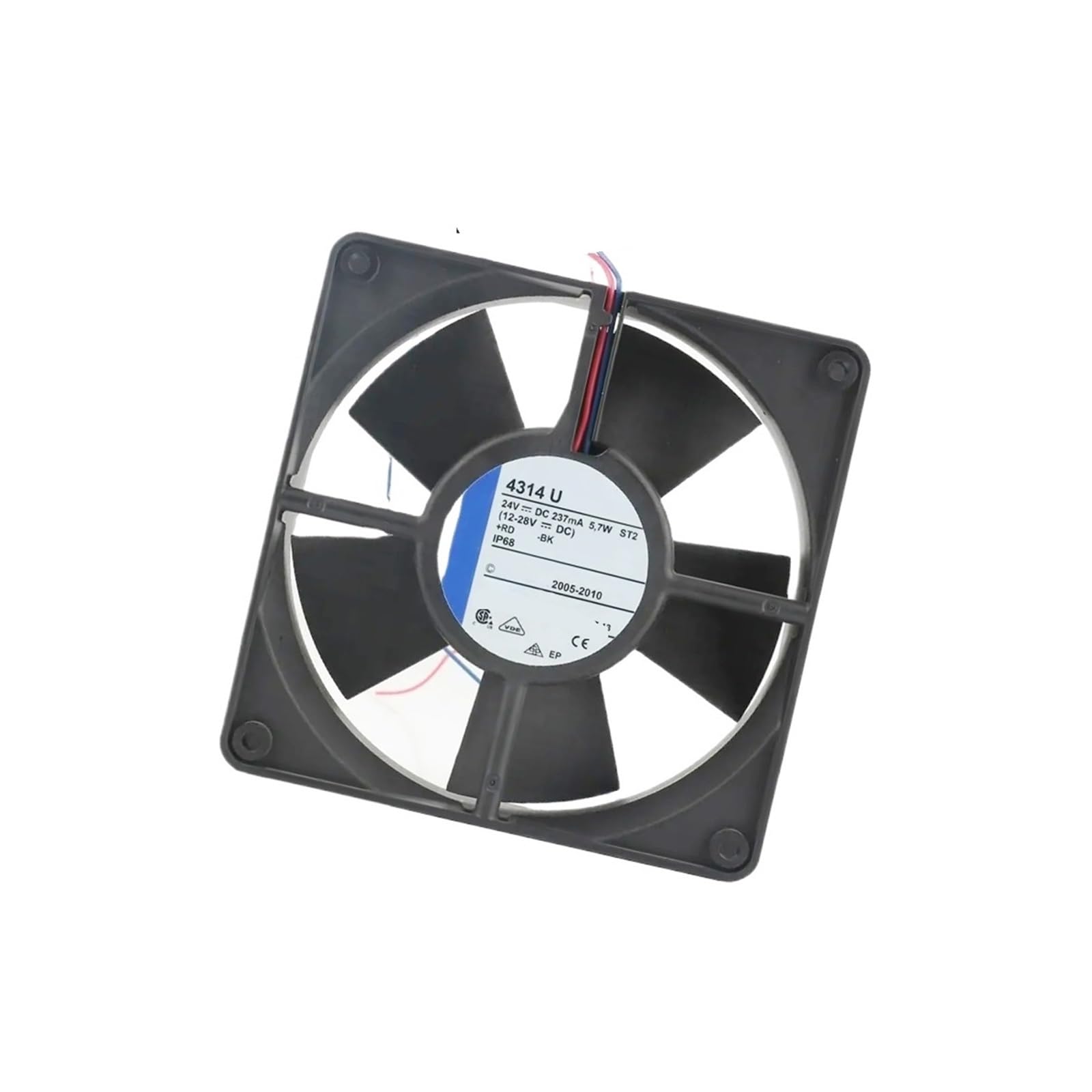 Ventilateur axial 4314U 24VDC pour le refroidissement de matériel industriel