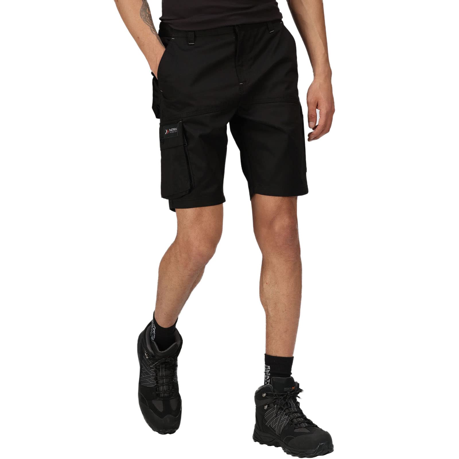 Regatta Men's Heroic Cargo Shorts - Black - 36