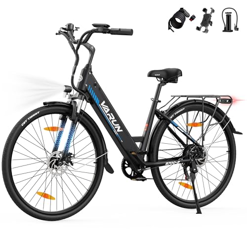 VARUN E Bike, 28 Zoll E-Bike Damen Herren mit 48V 499.2Wh Akku, Bis zu...