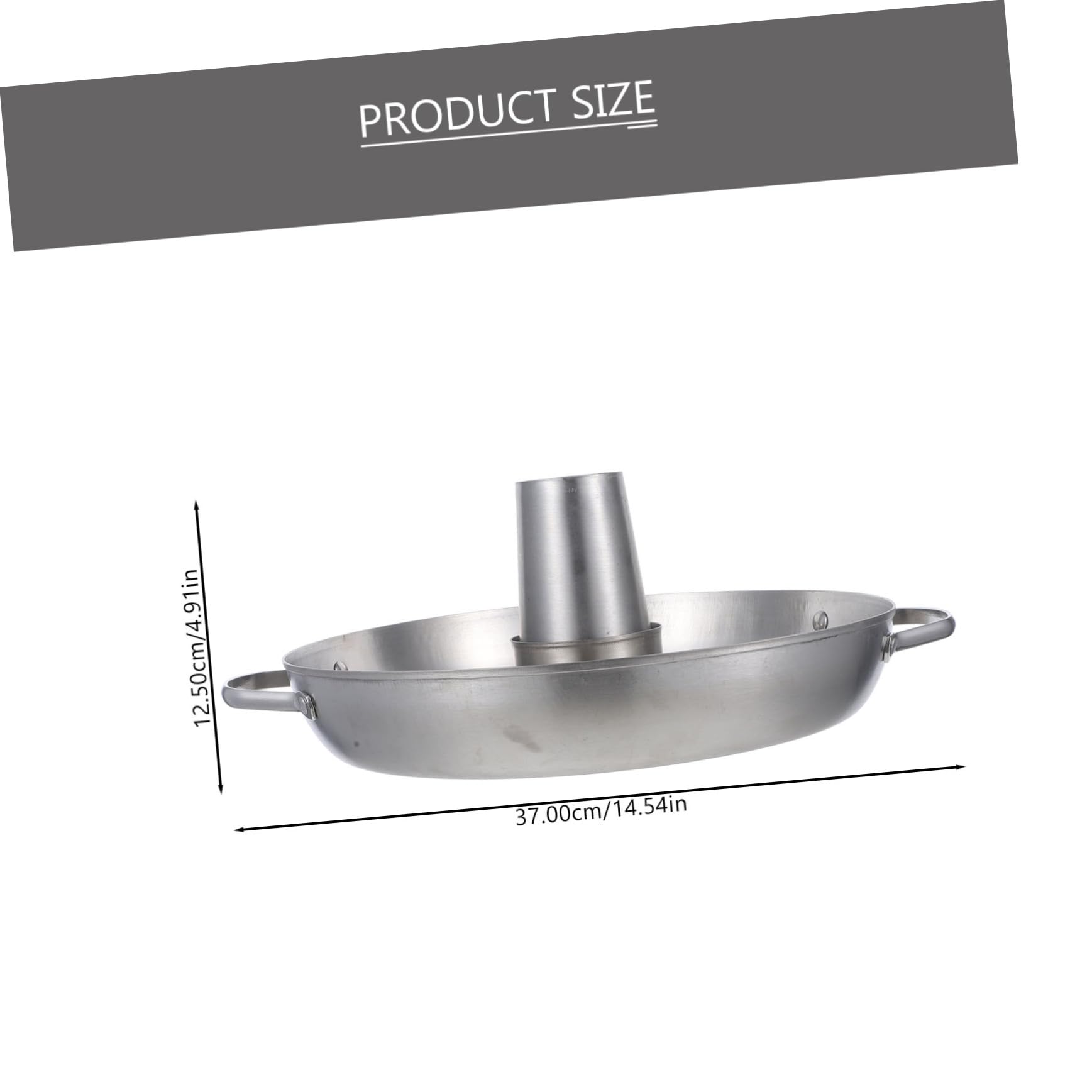 POPETPOP Bandeja para Asar Pollo de Acero Inoxidable Soporte Vertical Desmontable, Ligera y Fácil de Transportar para Barbacoas y Picnics al Aire