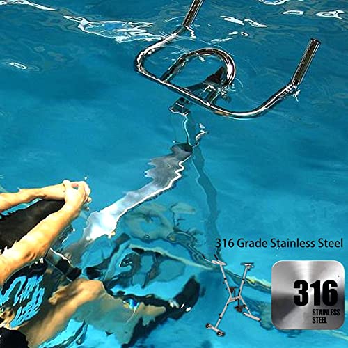 Image of Latourreg Aquatic Fitness Equipment of 316L Stainless Steel Aquatic Bike In Swimming Pool Water Bike Fitness Equipment Underwater Bike for Exercise