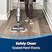 BISSELL® Spinwave Cordless Pet Hard Floor Spin Mop Cleaner 18V with washable mop pads for sealed hard floors, 23157
