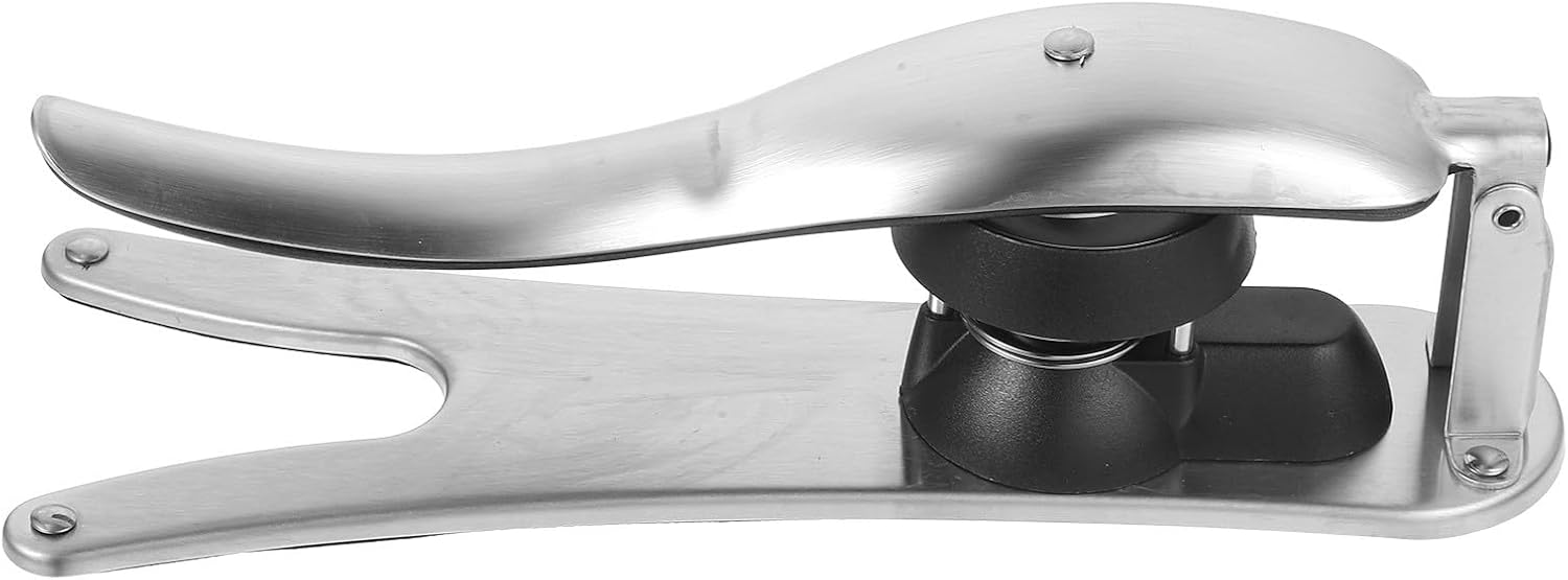 Multi-function Stainless Steel Nut Cracking Tool Walnut Clamp Chestnut Opener Kitchen Gadget for Home Use Sturdy Nut Shucker with Ergonomic Grip