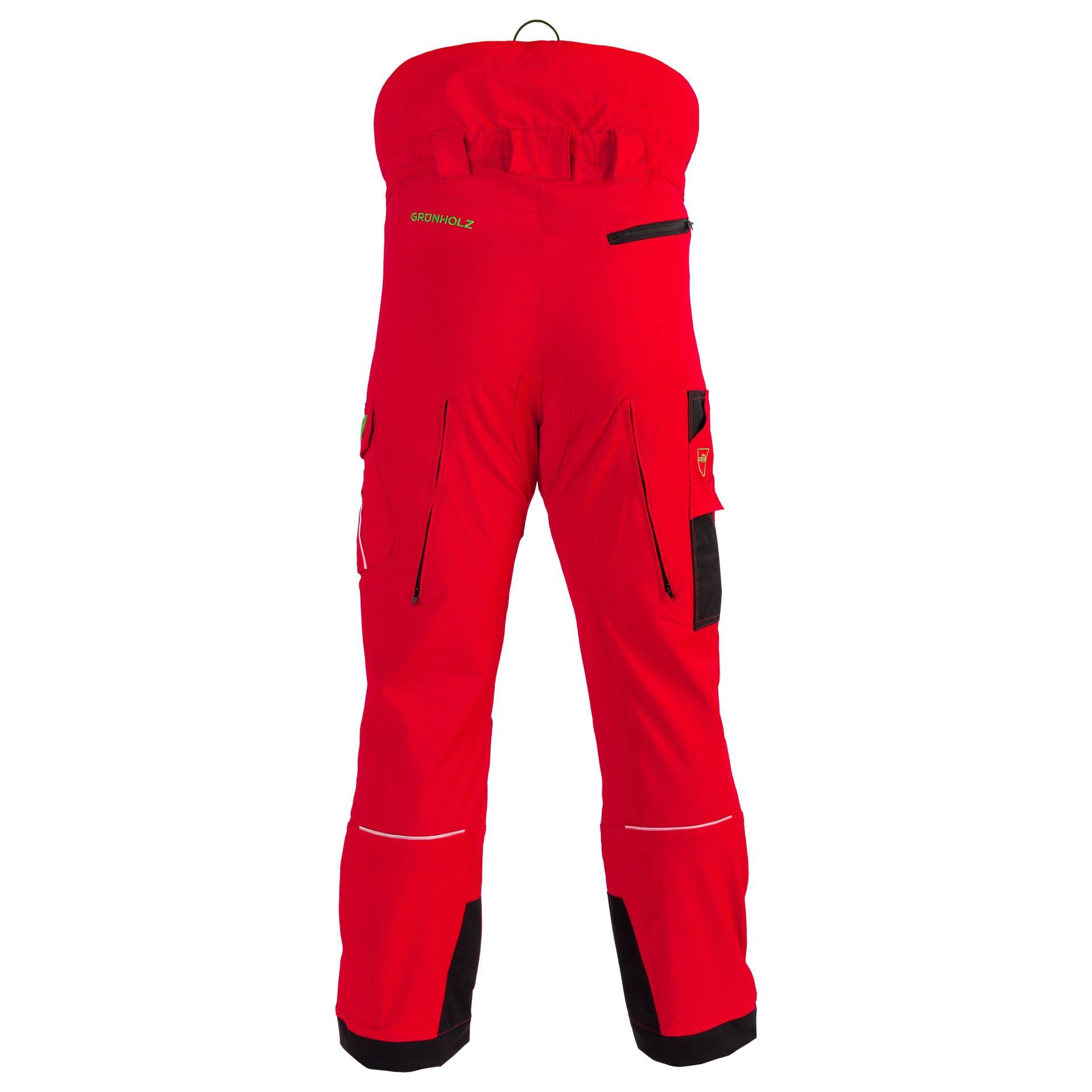 Pro³air Schnittschutzhose, Schnittschutzklasse 1 (20 m/s), Gr. 114, rot